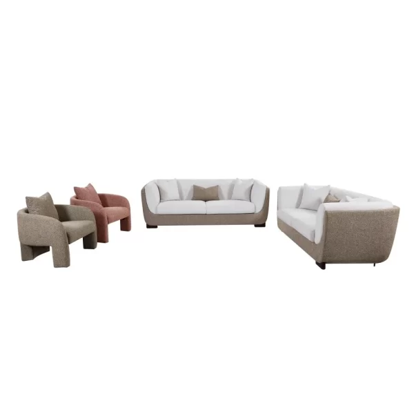 Luxury Sofa Set 7 Seater For Living Room - Image 2