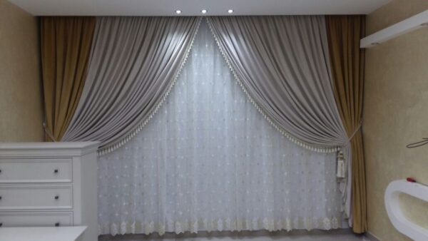 Luxury Curtain Living Room Decor - Image 2