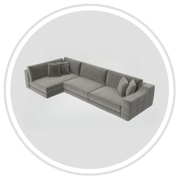 L sofa